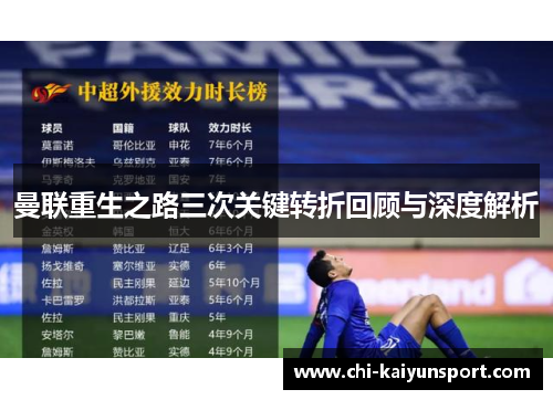 曼联重生之路三次关键转折回顾与深度解析